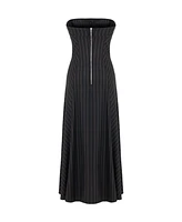 Nocturne Women's Strapless Maxi Dress