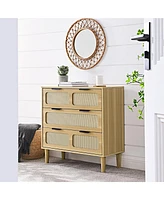 Slickblue 3-Drawer Dresser – Compact and Functional Storage Solution