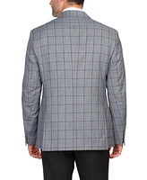 Tailorbyrd Men's Melange Windowpane Sportcoat