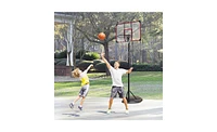 Slickblue Portable Basketball Hoop System with Adjustable Stand, for Youth and Adults, Indoor/Outdoor