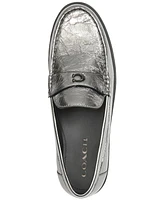 Coach Women's Jocelyn Leather Loafer Flats