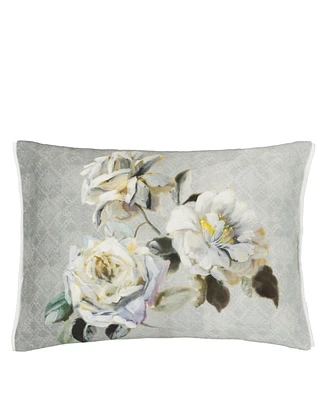 Designers Guild Veronnet Zinc Linen Decorative Pillow