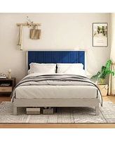 Slickblue Queen Bed Frame for Comfortable and Stylish Sleep