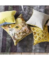 Designers Guild Kashmiri Ochre Velvet Decorative Pillow