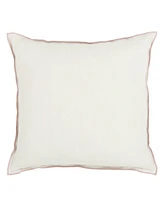 Designers Guild Brera Lino Cameo & Parchment Linen Decorative Pillow