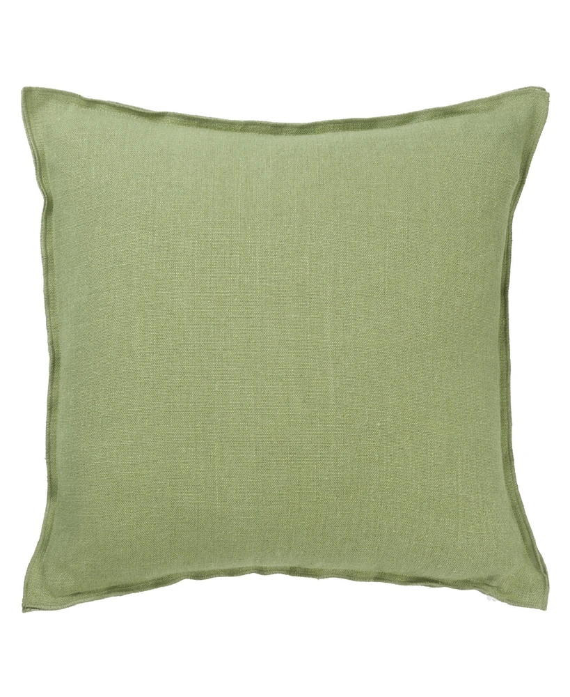 Designers Guild Brera Lino Olive Linen Decorative Pillow