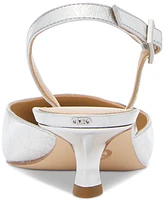 Michael Kors Women's Luna Slingback Kitten-Heel Pumps