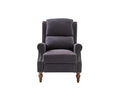 Alvin Traditional Manual recliner With Wingback