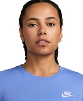 Nike Sportswear Club Women's Cotton Long-Sleeve T-Shirt