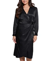 Guess Women's Clara Wrap Dress