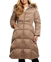 Guess Women's Olga Hooded Puffer Coat