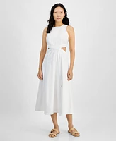 On 34th Women's Cutout Denim Dress, Exclusively at Macy's