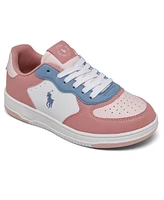 Polo Ralph Lauren Little Girls Masters Court Casual Sneakers from Finish Line