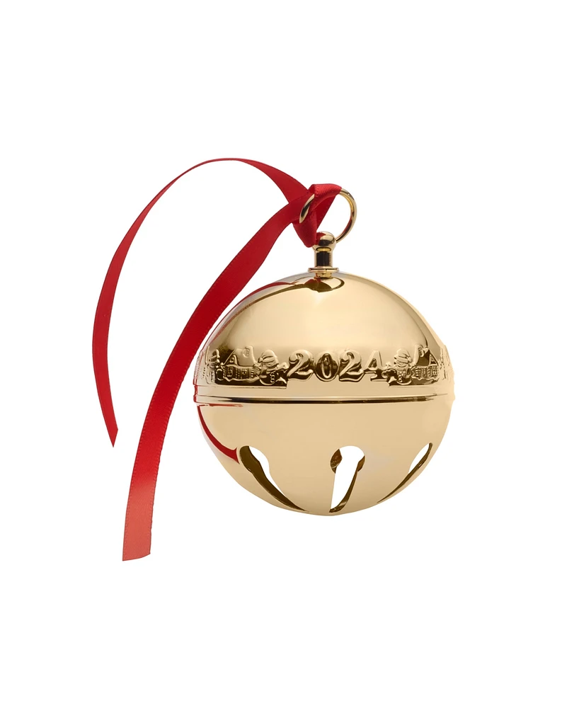 Wallace 2024 Sleigh Bell Ornament, 35th Anniversary Edition