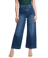 Guess Women's Dakota Belted Wide-Leg Jeans