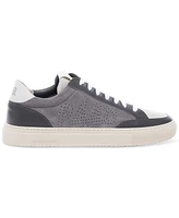 P448 Men's Soho Perforated Logo Low-Top Sneakers