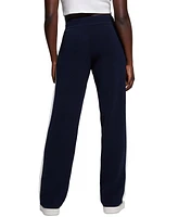 Guess Women's Michela Mid-Rise Side-Stripe Pants