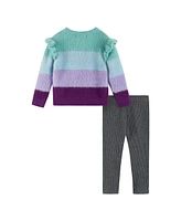 Andy & Evan Infant Girls Sweater and Legging Set