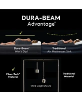 Intex Dura Beam Plus Deluxe Air Mattress Bed with Built In Pump, King (2 Pack)
