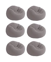 Intex Inflatable Contoured Corduroy Beanless Bag Lounge Chair