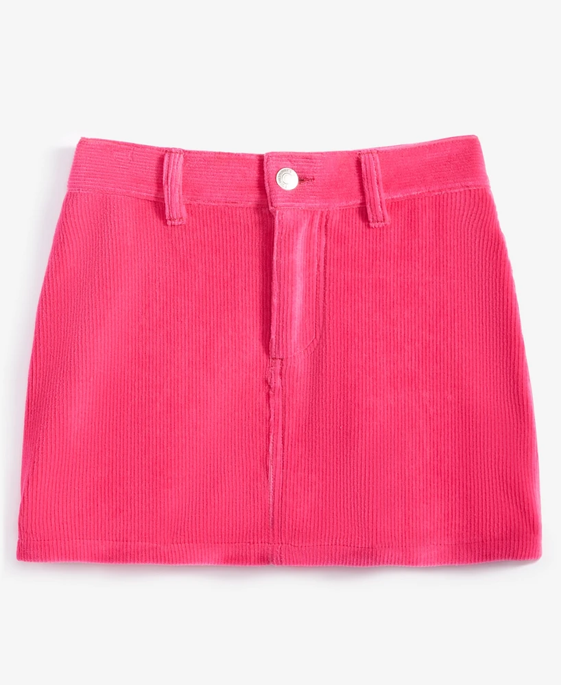 With Jules Big Girls Corduroy Mini Skirt