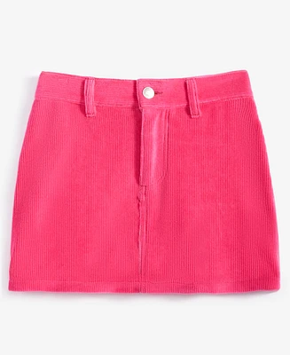 With Jules Big Girls Corduroy Mini Skirt