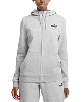 Puma Women's Long-Sleeve Zip-Front Hooded Sweatshirt
