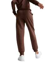 Puma Women's Embroidered-Logo Fleece Sweatpant Joggers