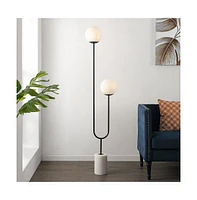 Safavieh Leif Iron And Marble Floor Lamp