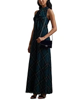 Lauren Ralph Lauren Adair Velvet Small Crossbody