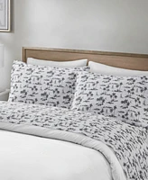 Madison Park Essentials Printed Cotton Percale 4-Pc. Sheet Set