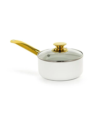 Holstein Housewares 2.5QT Ceramic Nonstick Sauce Pan