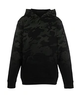 Univibe Big Boys Albert Camo Fleece Hoodie