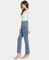 Nydj Women's High Rise Marilyn Straight Jeans