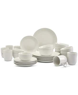 Studio Tu Round Coupe 30-Pc. Dinnerware Set, Service for 6