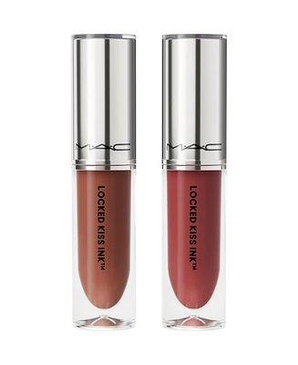 Mac 2-Pc. Goldy Locked Kiss Ink Liquid Lipstick Gift Set