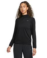 Nike Women's Dri-fit Swift Element Uv 1/2-Zip Running Top