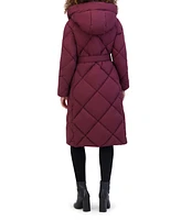 Kenneth Cole Women's Quilted Long Puffer Coat