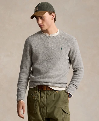 Polo Ralph Lauren Men's Speckled Wool-Blend Crewneck Sweater