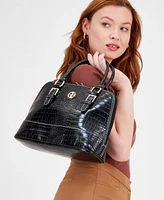 Giani Bernini Croc Dome Medium Satchel