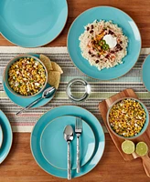 Infuse 12 Pc. Stoneware Dinnerware Set, Service for 4