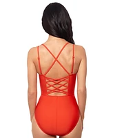 Magicsuit Women's Sigourney Strappy-Back One-Piece Swimsuit