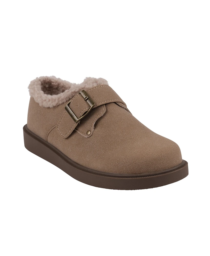 Gc Shoes Women's Ezra Shearling Buckle Clogs