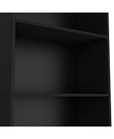 Vinton 4-Tier Bookcase with Modern Storage for Books and Decor