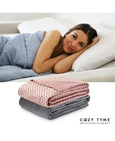 Cozy Tyme Eshe Weighted Blanket 15 Pound Twin Size