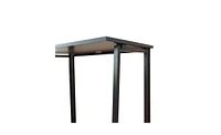 Slickblue Simple Collapsible Computer Desk – Black, Compact and Convenient