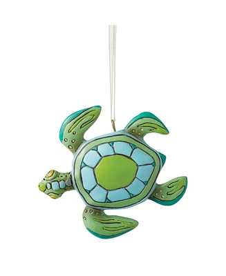 Jim Shore Allend Sup Dude Turtle Ornament