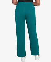 Alfred Dunner Women's French Quarter Soft Brushed Knit Short Length Pants