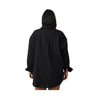 Cotton On Women's Haven Long Sleeve Shirt