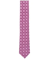 Alfani Men's Kinney Geo-Pattern Tie, Created for Macy's